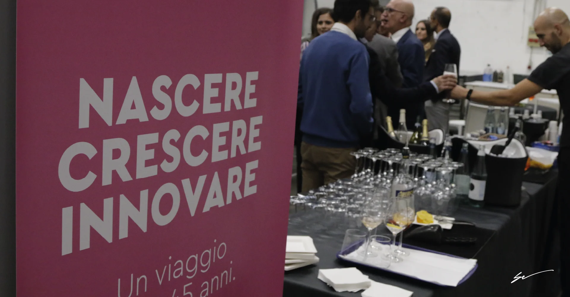 evento aziendale di grafica sette