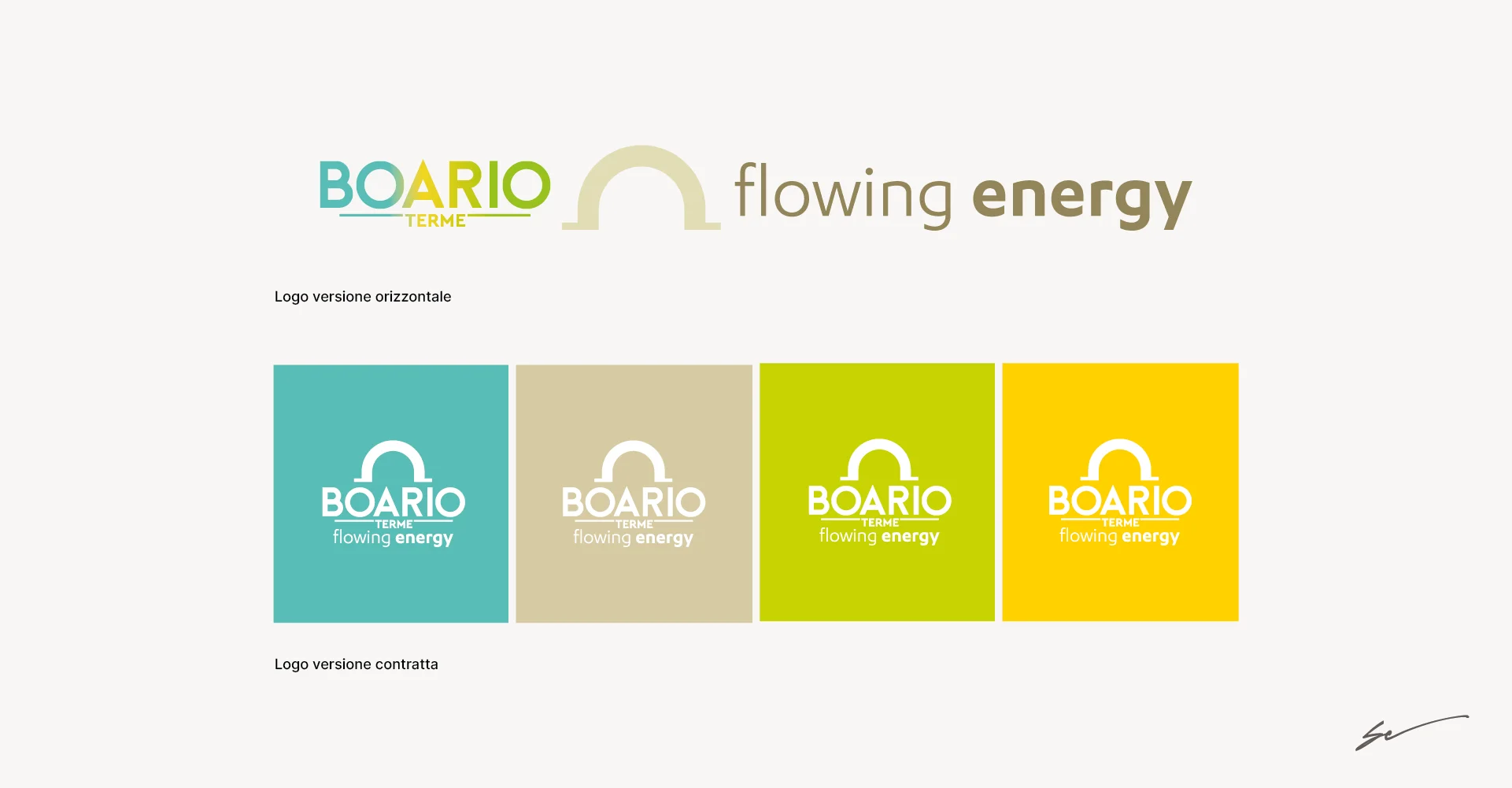 Creazione logo nelle diverse versioni Creazione logo nelle diverse versioni