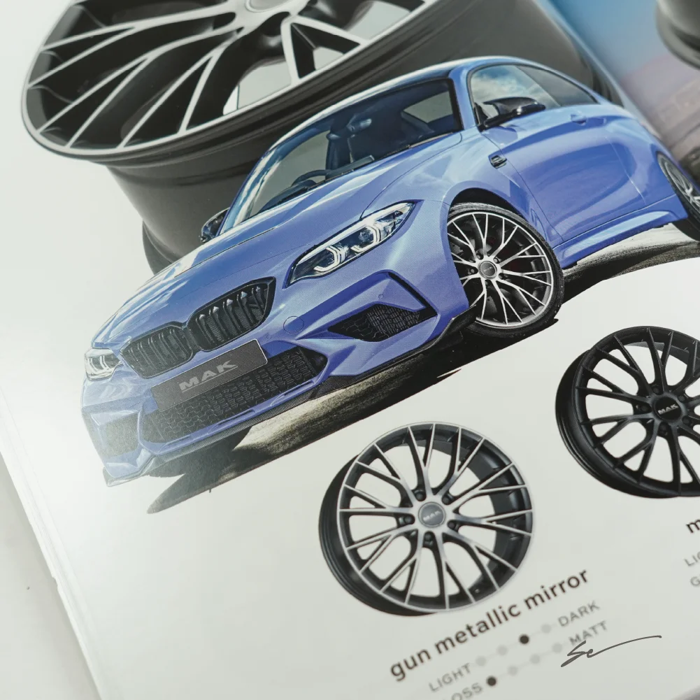 Impaginazione grafica per stampa cataloghi