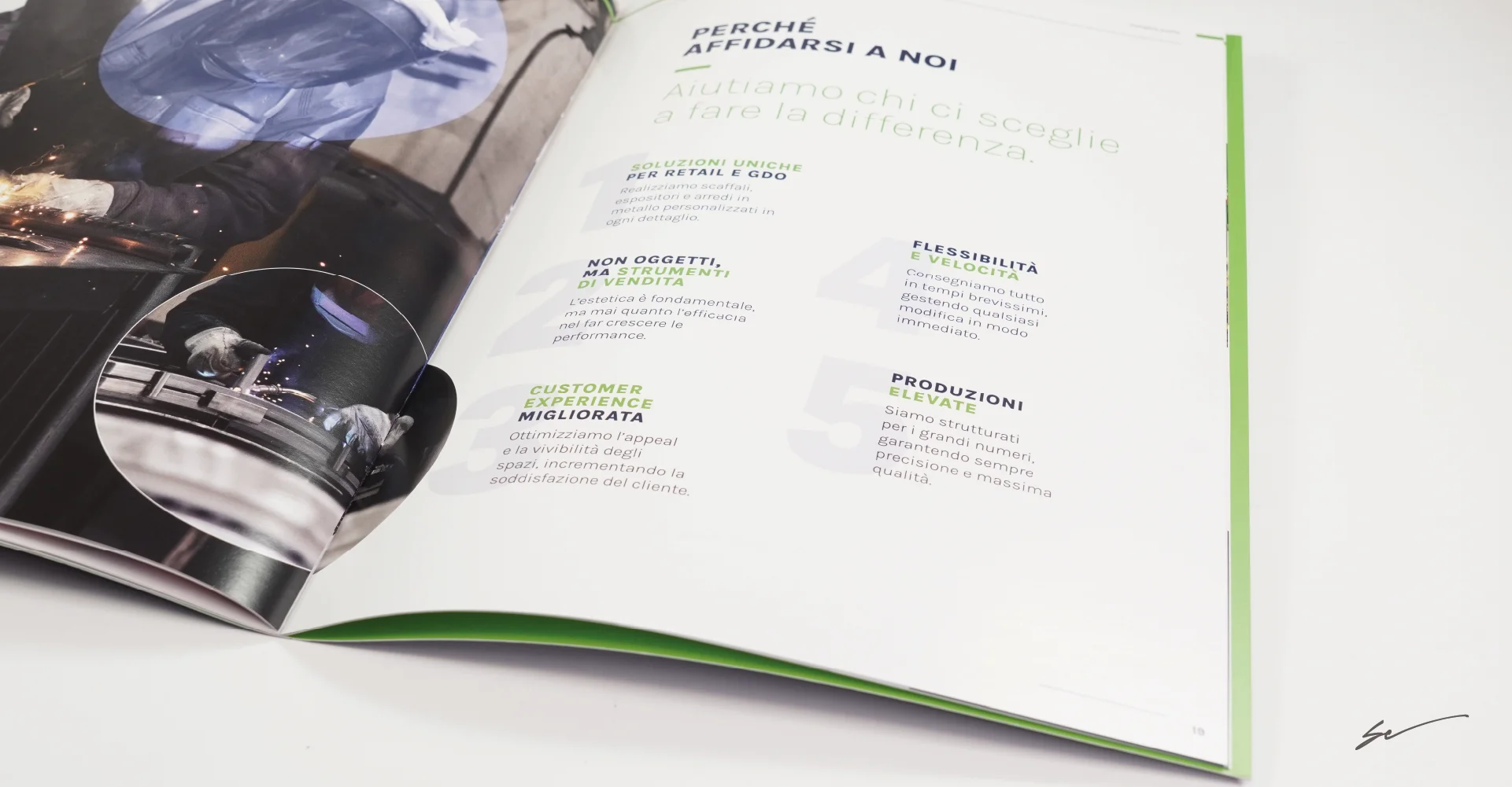 Impaginazione grafica brochure