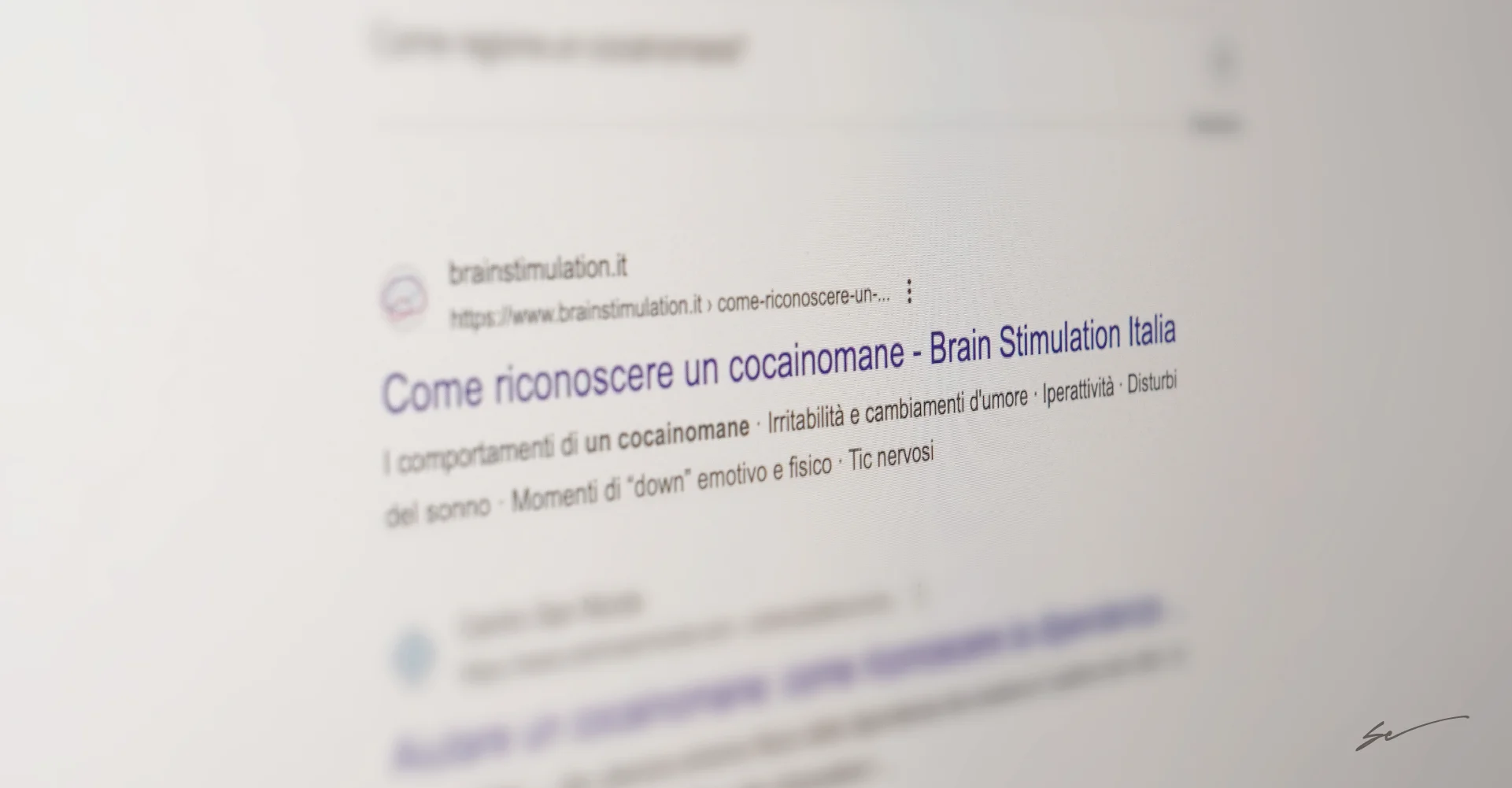 Posizionamento SEO sui motori di ricerca