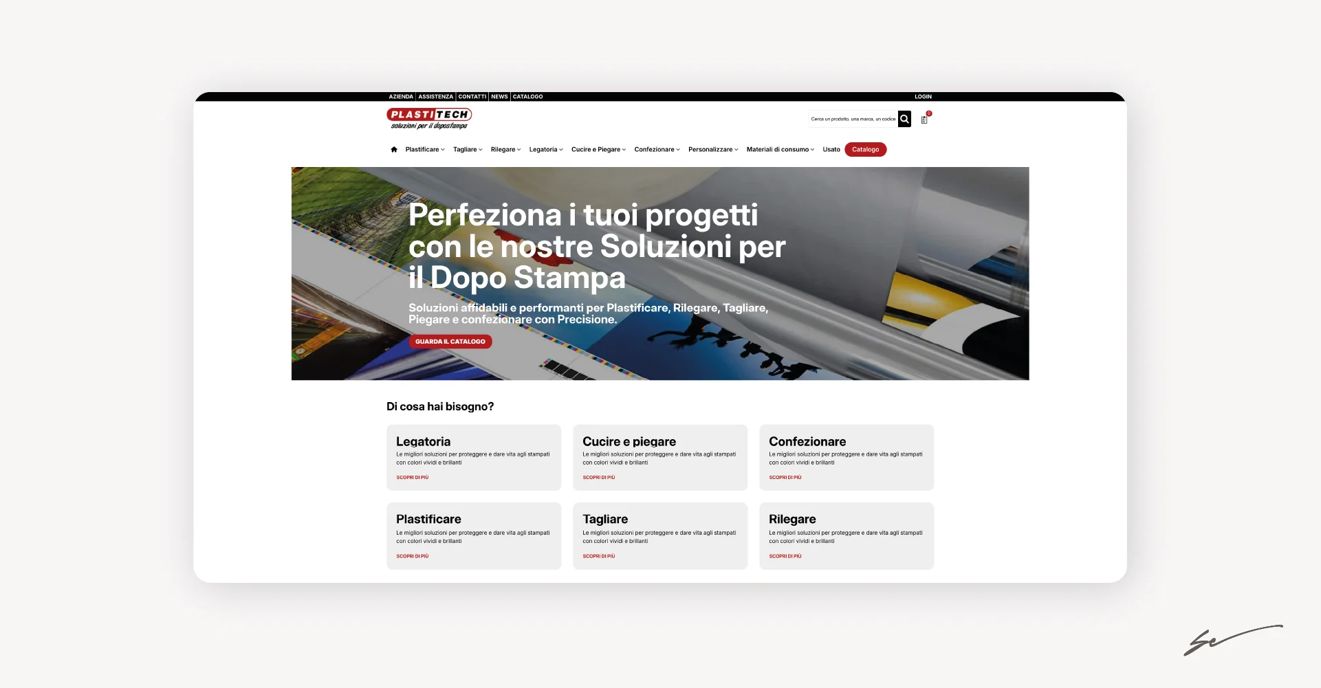 Progettazione e realizzazione ecommerce