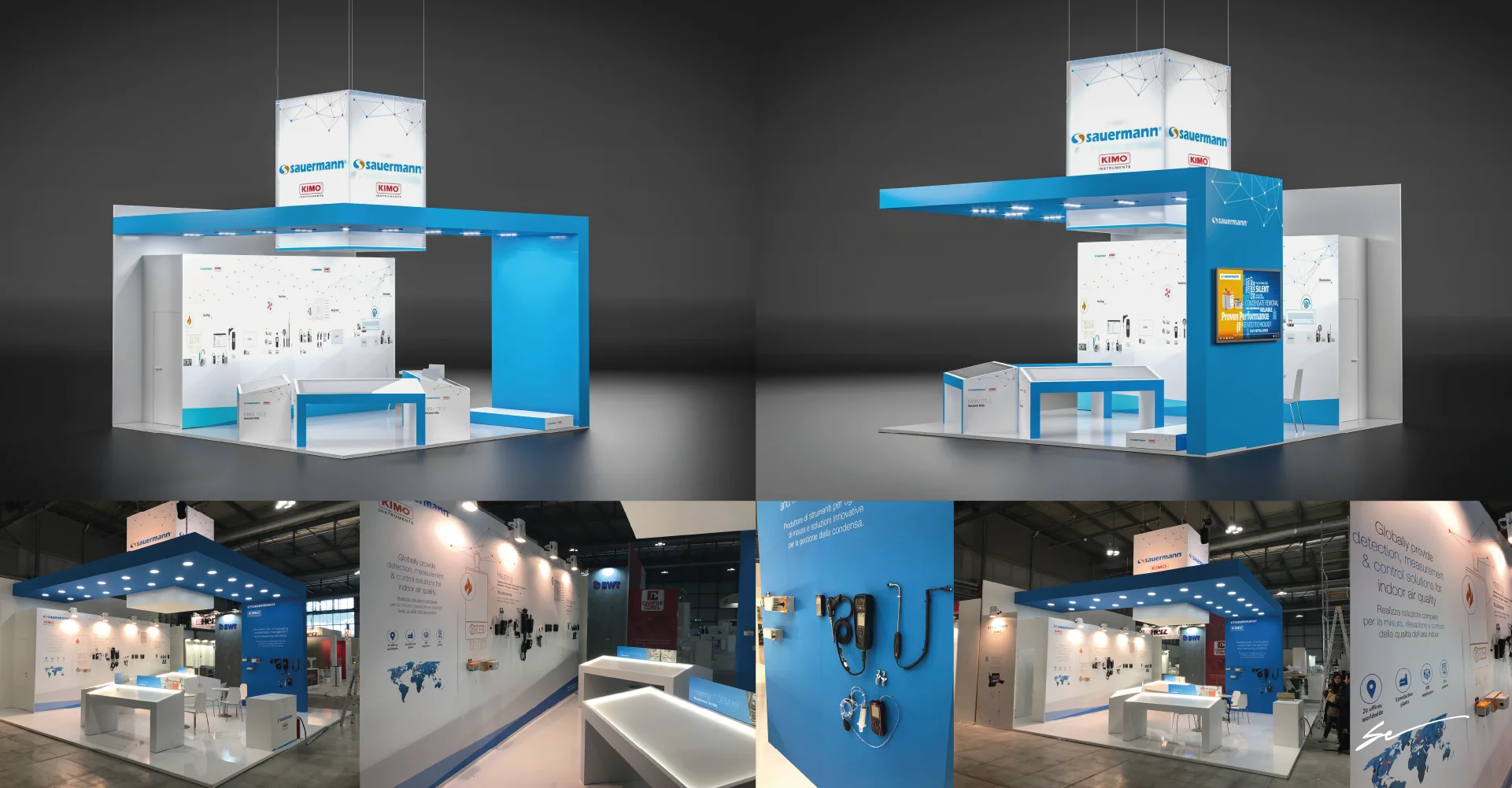 Concept e progettazione stand fieristici
