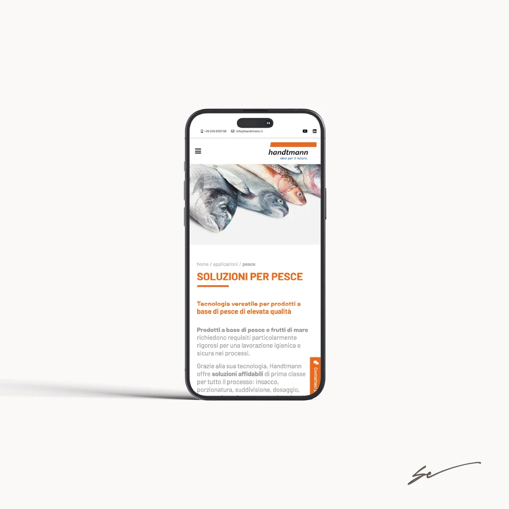 Sito web mobile Sito web mobile