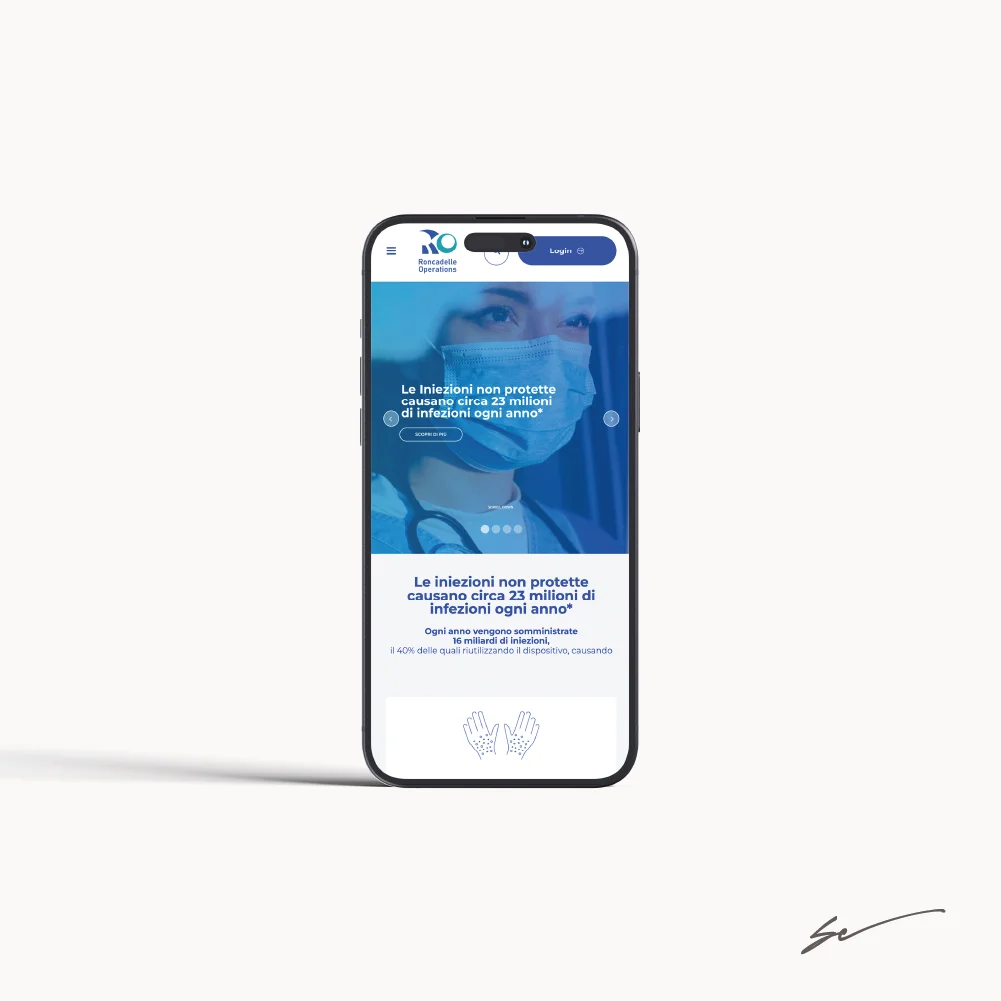 Sito web mobile