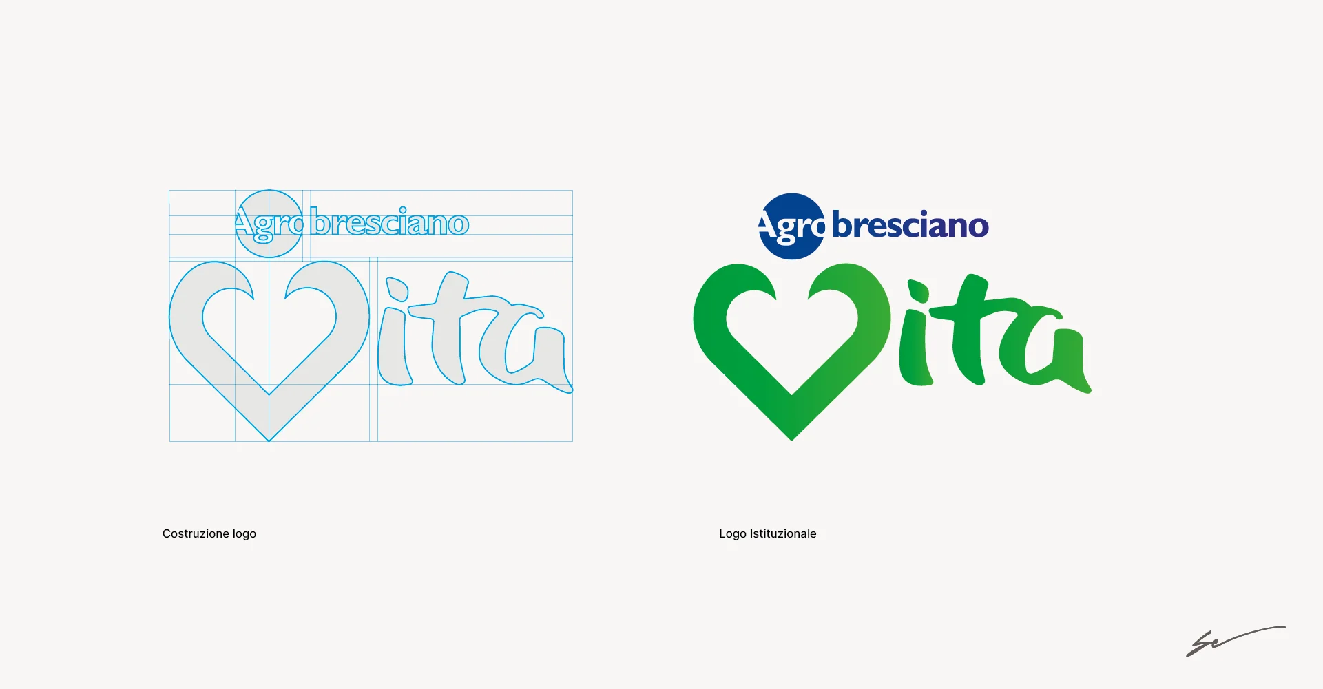 Branding e costruzione grafica del marchio e pittogramma Branding e costruzione grafica del marchio e pittogramma
