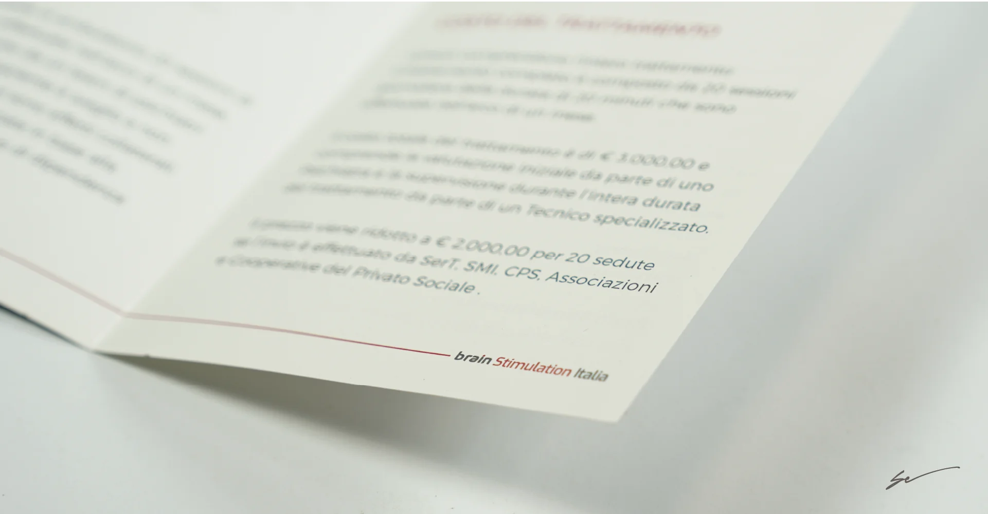 Grafica dei materiali cartacei