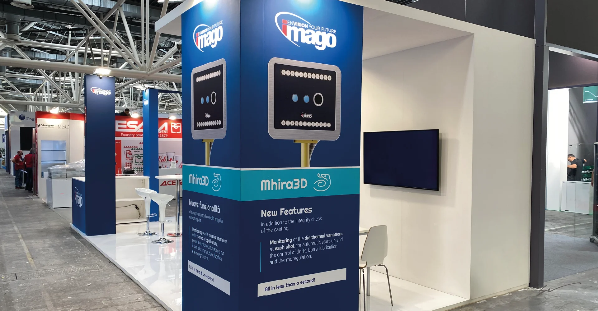 Allestimento e gestione dello stand alla fiera metef Allestimento e gestione dello stand alla fiera metef