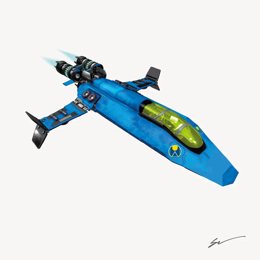 Render 3d astronave Render 3d astronave