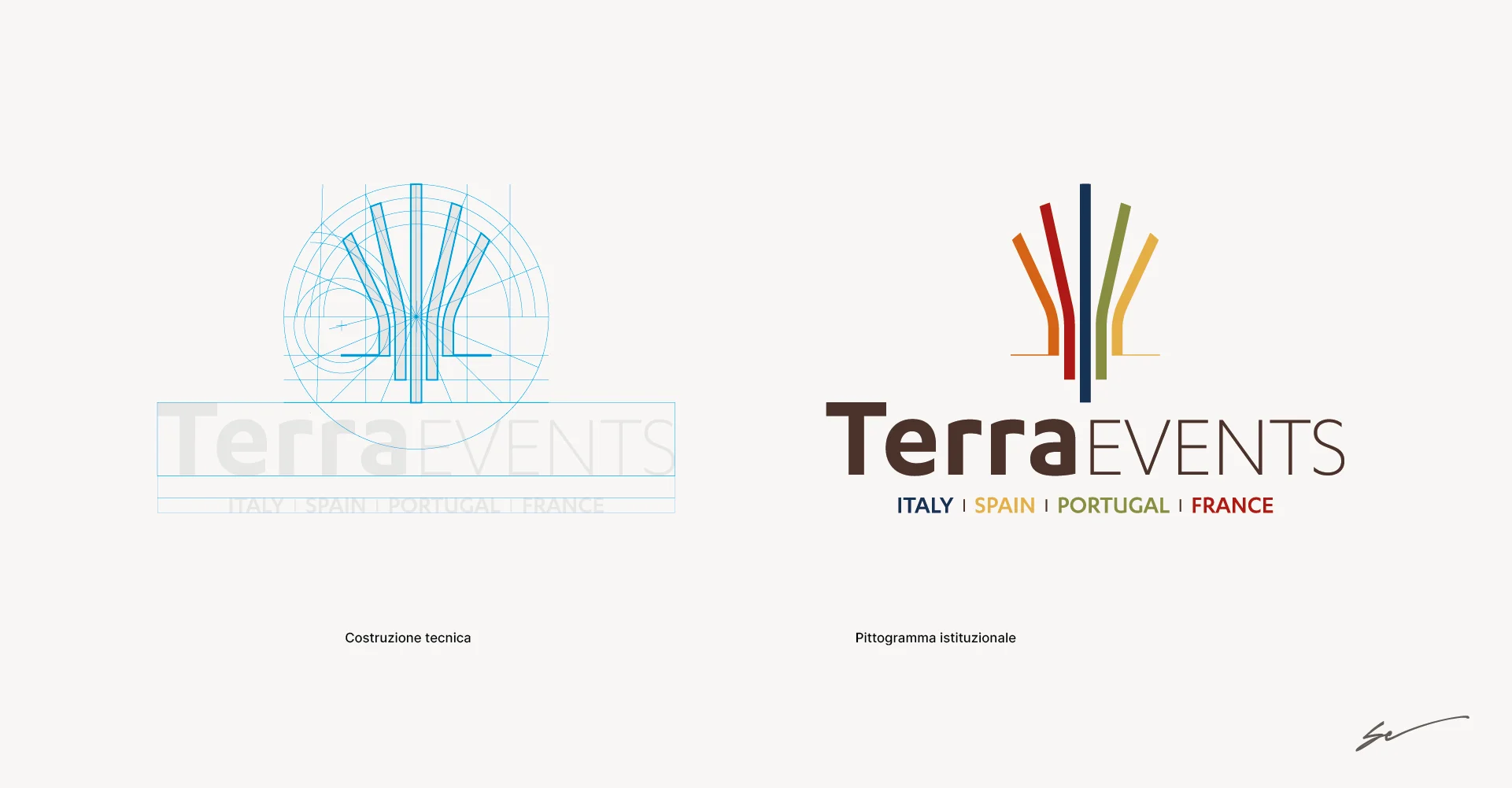 Branding logo nuovo marchio e lettering Branding logo nuovo marchio e lettering