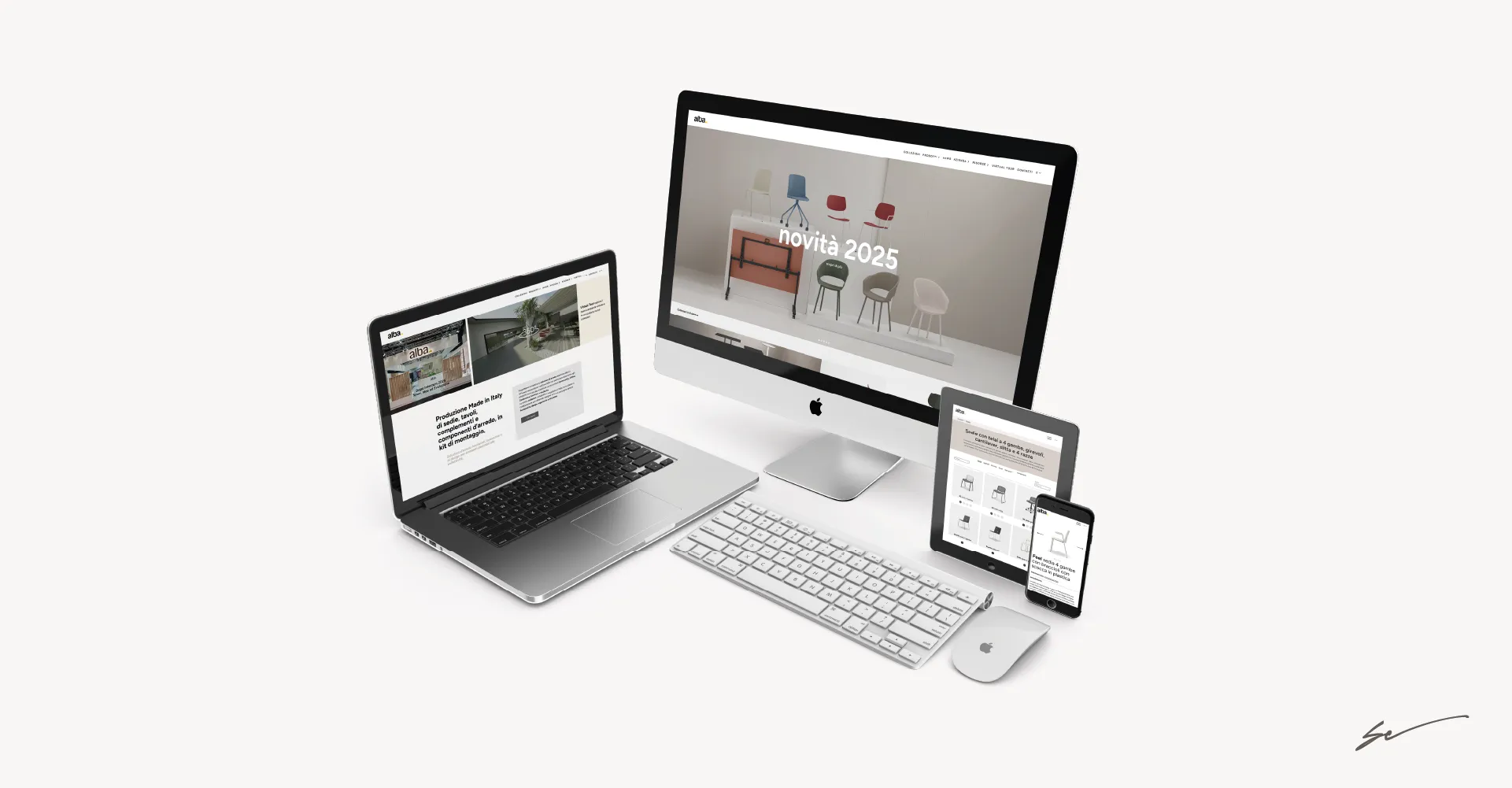 Sitoweb UI e UX design Sitoweb UI e UX design