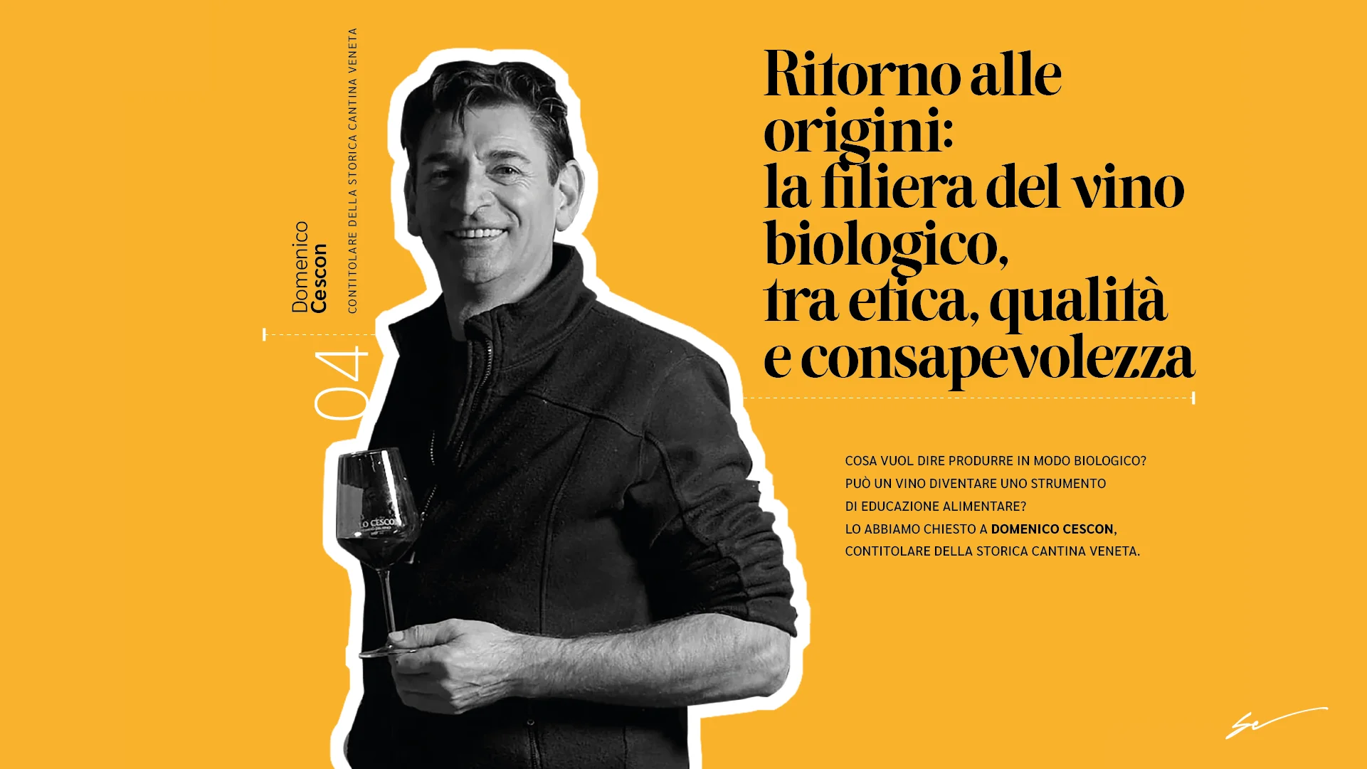 double seven magazine anno 2025 domenico cescon la filiera del vino