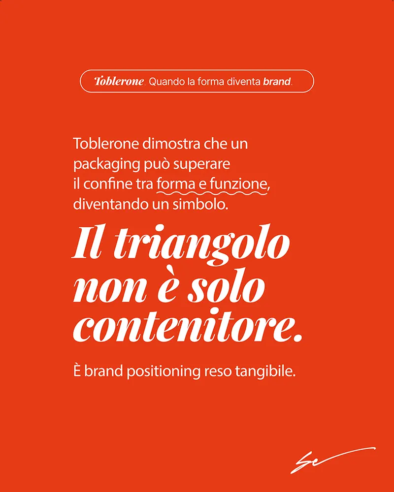 Packaging Toblerone - Quando la forma diventa brand - Articolo 08